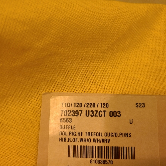 Brand new gucci mini duffel bag - Picture 4 of 4